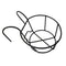 6x Railing Planter Baskets Flower Pot Holder Hanger Iron Plants Rack Pots Stand
