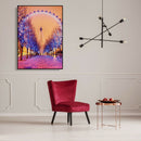5D Diamond Painting Ferris Wheel Round Drill Embroidery Mosaic Kit (k943) A