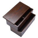 Natural Wooden Bento Lunch Boxes Double Layer Japanese Stackable Food Conta
