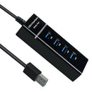 High Speed 4 Port USB 3.0 Multi HUB Splitter Expansion Desktop PC Laptop AdaptME