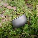 Portable Titanium Teacup Camping Picnic Wine Coffee Mug Outdoor Mini Ware Cup