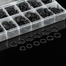 225 Rubber O Ring Washer Seals Assortment Black for Car 18 Sizes