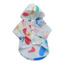 Pet Dog Summer Sunscreen Costumes Jacket Coat Breathable Outfit Clothes wit