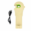 Beige Car Headrest Hook Fan Vehicle Car Back Seat Headrest Hanger Holder J5T4