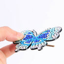 3pcs DIY Full Drill Diamond Painting Hairpin Butterfly Women Girls Headwear