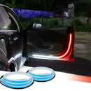 2pcs Car Door Open Warning Lamp Flowing Flashing LED Lights Strip Anti-collision
