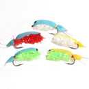 12 Pcs/Lot Fly Larvae Fishing Lures Crank Baits Hooks Bait Fish Tackles A4A9