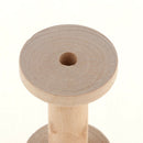 Unfinished Wood Spool Craft Thread Bobbin Cord Wire Sewing