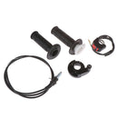 7/8" 22mm Twist Throttle Accelerator Handle Grips Cable Set Mini Bike ATV QWG Nw