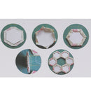 100 Pieces Hexagon Paper Quilting Templates Paper, DIY Patchwork Sewing
