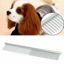 Pet Dog Cat Stainless Steel Double Row Teeth Grooming Hair Comb Brush Fur Rake//
