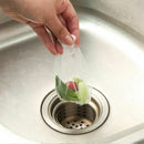 100pcs Kitchen Sink Anti Clogging Garbage Bag Trash Vegetable Strainer Filt X3H8