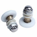 8 x Replacement Shower Door Rollers Runner Pulley 27 mm Wheel Diameter I9S7