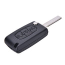 Flip Key 3 Buttons Remote Case Fob Shell For C4 Picasso CE0536 New LJ