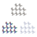 20 Piece Plastic Durable Nail Pinching Clips Nails Pinchers Nail Clamps