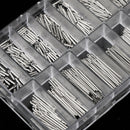 360Pcs 6mm-23mm Stainless Steel  Link Cotter Pin Watchmaker Repair