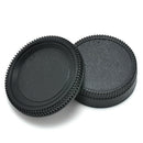 6cm Body Front + Rear Lens Cap Cover For Nikon AF AF-S Lens DSLR SLR Camera TR