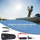 Outdoor Portable Stainless Steel Fishing Pliers Fish Grip Tackle Set w/ Bag