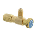 R22 & R410 Refrigeration Ball Valve Adapter  Safety Valve Connector