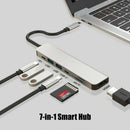 New Type-C to USB-C USB 3.0 Adapter Hub Dock Expansion for Macbook Pro