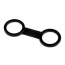 4x Scuba Diving Universal Clip + Dual Loop Snorkel Keeper Retainer
