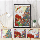 5D DIY Special Shaped Diamond Painting Santa Claus Embroidery Mosaic Kits