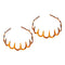 2set Deep Teeth Headband Wave Hair Hoop Girls Beach Travel Hair Decor 11cm