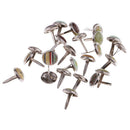 50pcs Metal Brads Paper Fasteners for Cardmaking Scrapbooking Paper Crafts