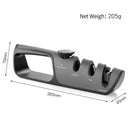 4 IN 1 Scissor Cuuter Sharpener Kitchen Adjustable Sharpening Stone 4 Stage Tool