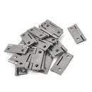 Rectangle Folding Closet Cabinet Door Hinge Hardware 1.5" 20 Pcs