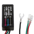 12V GS-100A LED Brake Stop Light Strobe Flash Module Controller Box For Cars