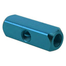 1/4"BSPT 3 way Threaded Aluminum Air Inline Splitter Manifold Block