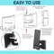 Notebook Screen Side Mobile Connecting Holder Interactive Mobile Bracket Pretty