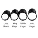 4x Tongue Drum Finger Picks Silicone Sleeves Handpan Percussion Accessories