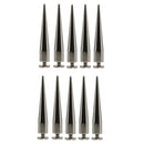 30pcs 7x40mm Metal Screwback Spikes Cone Studs Punk Rock Leathercraft Rivet