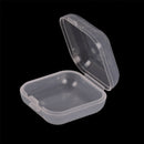 10Pcs Mini Clear Plastic Small Box Jewelry Earplugs Container Storage Box LJ