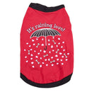 Pet Puppy Small Dog Cat Pet Clothes Vest shirt Apparel Red + Black (M) V6Y6