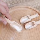 3pcs Mini Wooden Scoops Bath Salt Spoon Candy Flour Spoon Kitchen UtenS Gw