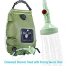 20L Outdoor Camping Shower Water Bag Camping Mountaineering Solar Shower Ba U7H6