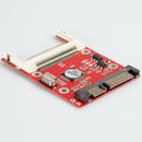 Compact Flash CF to 2.5" SATA SSD Hard Drive Disk card Adapter for PC laptop  g+