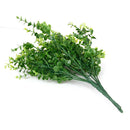2 Bunches Artificial Eucalyptus Grass Green Leaves Plant Wedding Table Decor