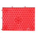 Red Acupuncture Foot Massager Medical   Mat Foot Massage Pad BX