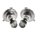2pcs LED Lights H4 9003 HB2 Hi/Lo LED Car Headlight Fog Light 8000K White Bright