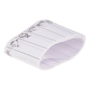 100pcs Washable Iron on Name Colthing Labels School Garment Fabric Tags Mar M&E