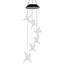 6LED Solar Lamp Outdoor Garden Landscape Yard Colorful Hanging Bells Light