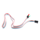PC Desktop Computer Case ATX Power On Reset Switch Cable With HDD LED Light 3C