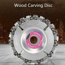 4'' Angle Grinder Disc 22 Tooth Chain Saw Cutting Chain Plate Carving Tool