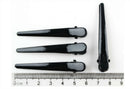6cm 10 Pieces Plain Single Prong Alligator Teeth Pinch Clips for Hair Bows DIY ^