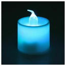 4Pcs Flameless Flickering LED Candle Light Tealight Decorative Light--Batte R9P6