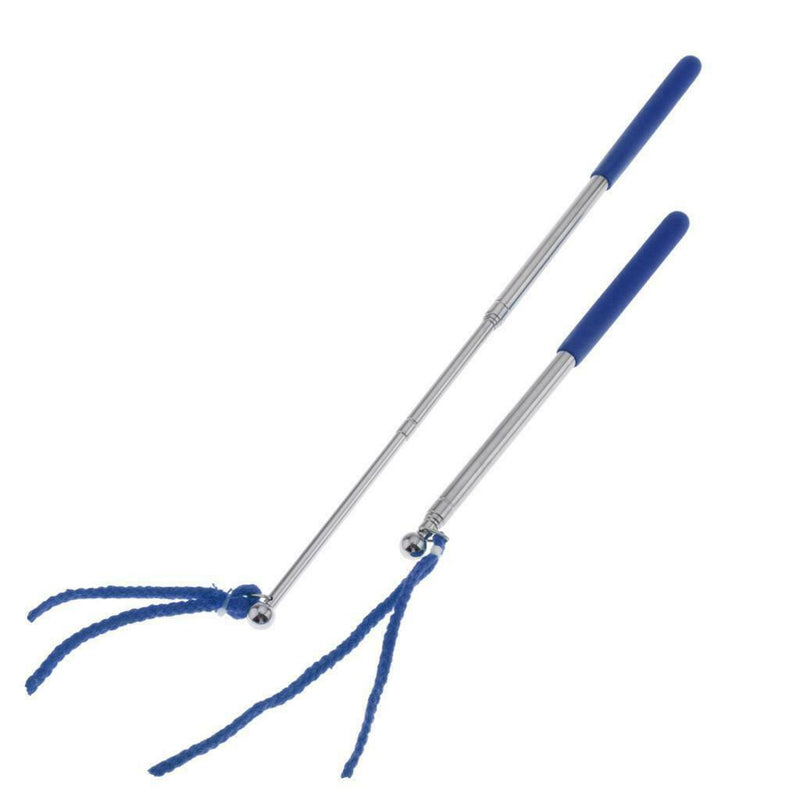 Stainless Steel Giant Bubble Making Wand Bubble Show Props Toys Blue 90cm